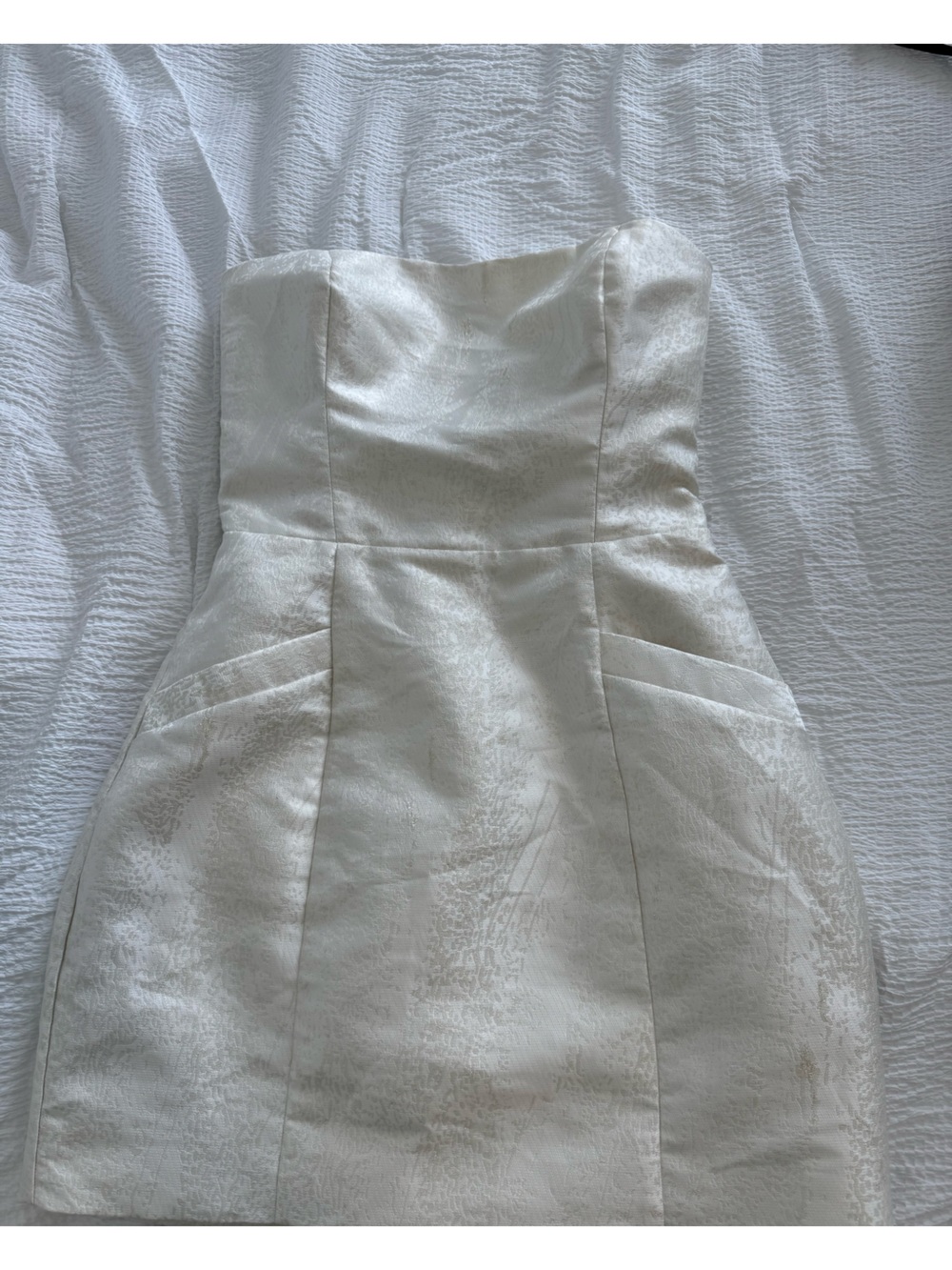 Reformation Lilliwen strapless dress